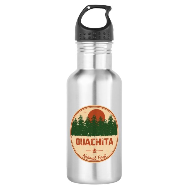 Ouachita National Forest 532 Ml Water Bottle (Front)