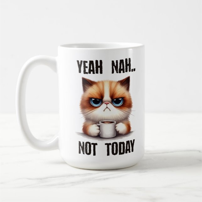 Ouais..nah..Pas aujourd'hui Mug (Gauche)