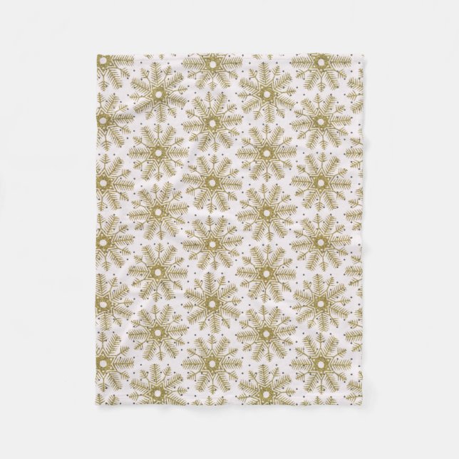 Ouatine de couverture de neige de flocon de neige (Devant)