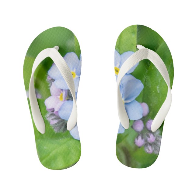 Oublie-moi-non, Les tongs pour enfants (Semelle)