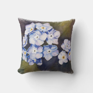 OUBLIER-ME-NOTS COUSSIN DE TOSS DÉCORATIF DE FLEUR