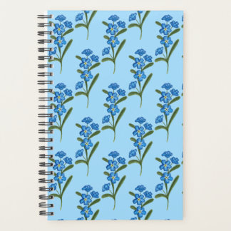 Oubliez-moi pas Flower Planner - Motif bleu