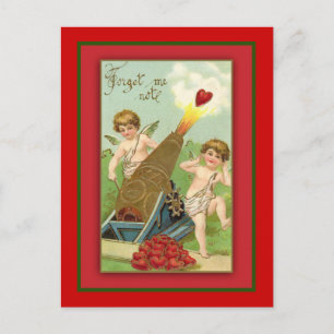 Oubliez-moi pas mignon carte de voeux Valentine Vi
