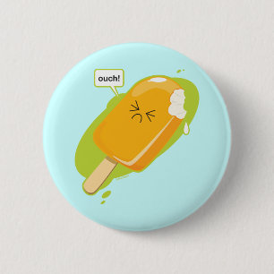 Ouch! 2 Inch Round Button