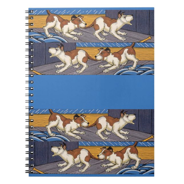OUCH! dog bites dog Notebook (Front)