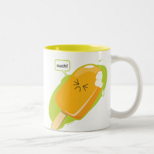Ouch! Two-Tone Coffee Mug