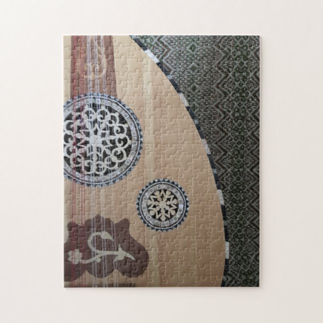 Oud Middle Eastern Lute Music Jigsaw Puzzle (Vertical)