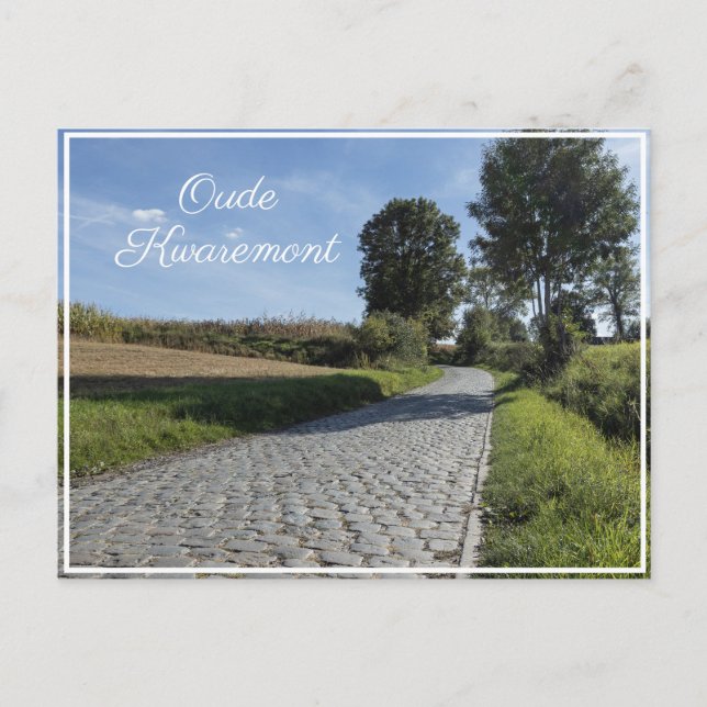 Oude Kwaremont, Flemish Ardennes, Belgium Holiday Postcard (Front)