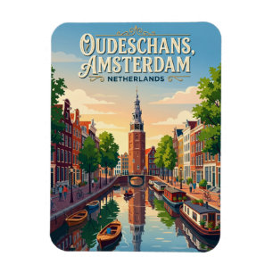 Oudeschans Canal Netherlands Magnet