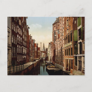 Oudezijds Kolk Amsterdam Postcard