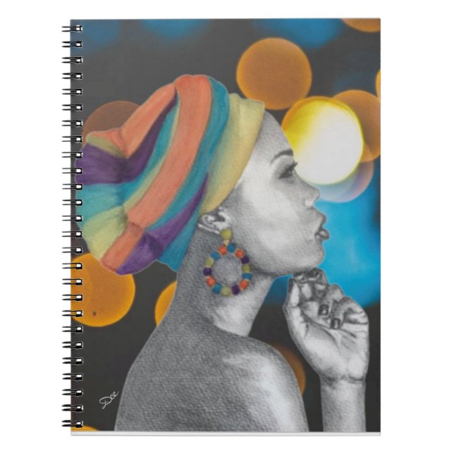 OUEENCONFIDENCE - Spiral Notebook (Front)