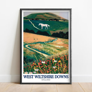 Ouest Wiltshire Downs Impression - Cheval Blanc de