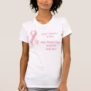 Oui, ce sont des faux T-shirts pour le cancer du s