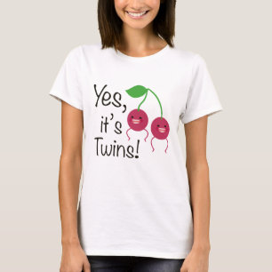 Oui, ce sont des jumeaux ! T-shirt de maternité