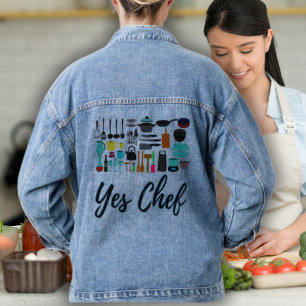 Oui Chef Blue Denim Jean Jacket
