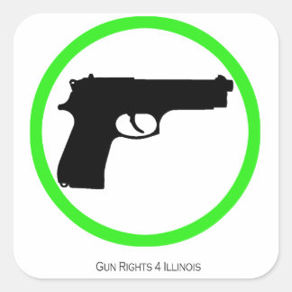 Oui Des Armes À Feu ! Sticker de bienvenue des arm