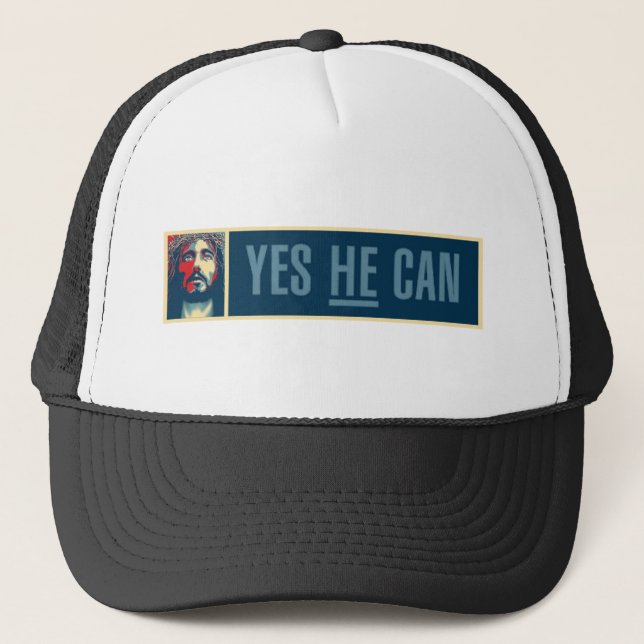 Oui IL peut - casquette de baseball - longue image (Devant)