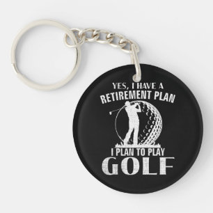 Oui j'ai un plan de retraite Golf drôle golfeur