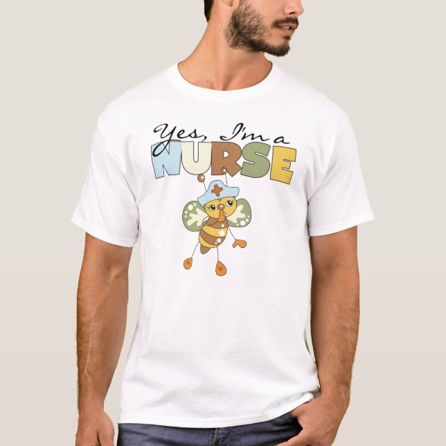 OUI, je suis infirmière T-shirts et cadeaux (Devant)