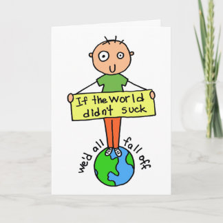 Oui, la carte mondiale d'encouragement sucks