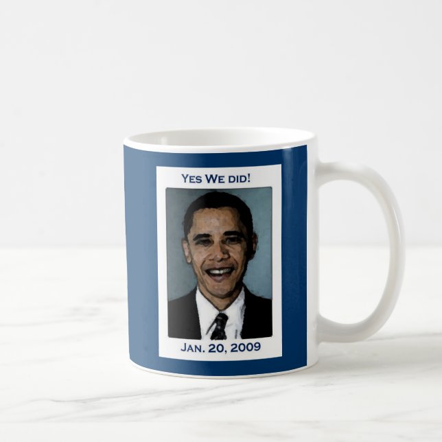 Oui nous avons fait la tasse d'Obama (Droite)
