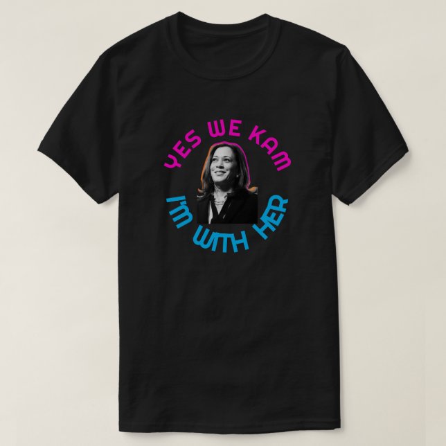 Oui Nous Kam Kamala T-Shirt (Design devant)