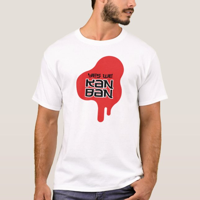 Oui nous le T-shirt des hommes rouges (Devant)