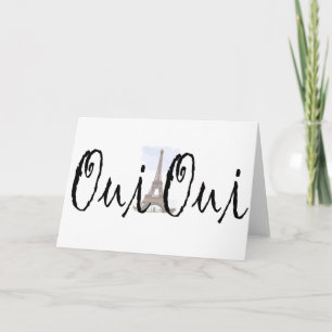 Oui, Oui! Card