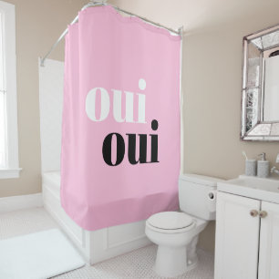 Oui Oui Modern Pink Simple typography