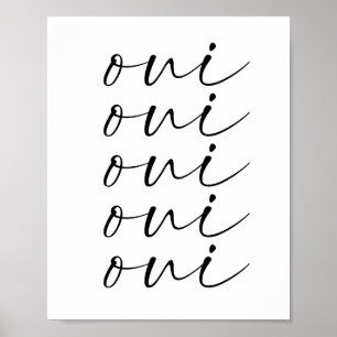 Oui Oui Oui Poster