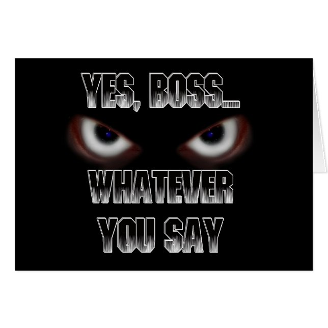 Oui Patron.....QUOI QUE TU DISES ! (Devant horizontal)