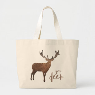 Oui sac fourre-tout à cerfs communs