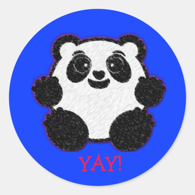 OUI ! Sticker Panda (Devant)