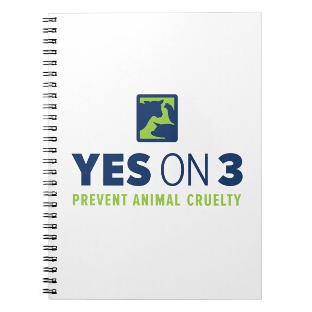 Oui sur 3 ! Carnet de notes à spirale (Devant)