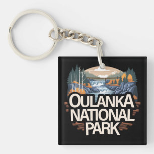 Oulanka National Park Finland Keychain