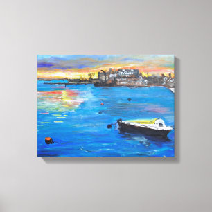 Oulton Broad Boats Canvas Print