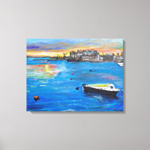 Oulton Broad Boats Canvas Print