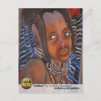 Oumar Postcard
