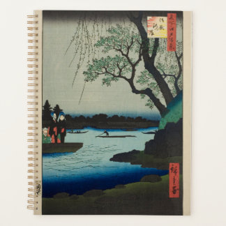 Oumaygashi – Vintage Japanese Edo River Scene  Planner