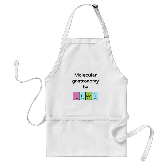 Oumou periodic table name apron (Front)