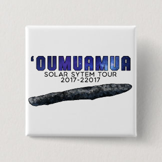 Oumuamua 2 Inch Square Button