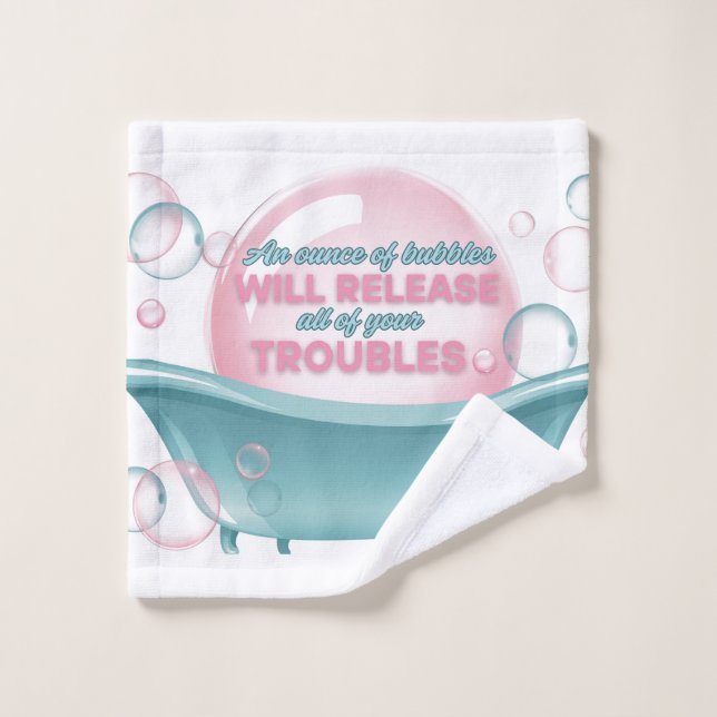 Ounce of bubbles washcloth wash cloth (Wash Cloth)