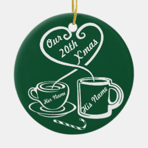 Our 20th Christmas Ceramic Ornament