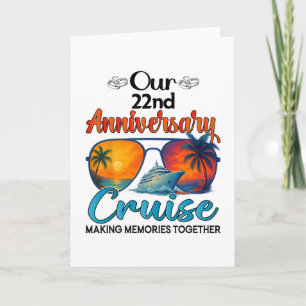 Our 22nd Anniversary Cruise Vacation Husnd Wife Co Card
