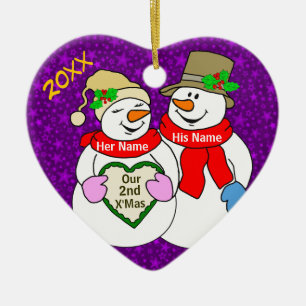 Our 2nd Christmas Ceramic Ornament