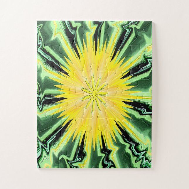 Our Abstract Sun.... Jigsaw Puzzle (Vertical)