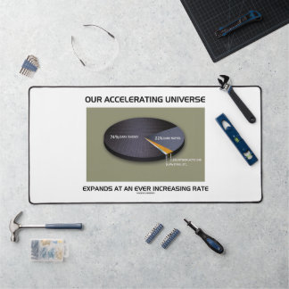 Our Accelerating Universe Expands Ever Increasing Desk Mat