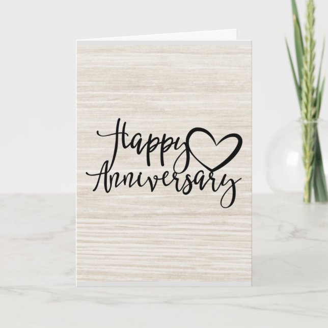 *OUR ANNIVERSARY* AWESOME HUBAND WITH LOVE CARD (Front)