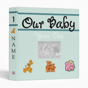 Our Baby Personalized Photo Album Binder