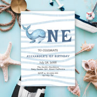 Our Baby Whale 1st Birthday Under The Sea